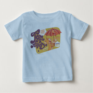 T-shirt Pour Bébé Tom et bêtise de Jerry Tom