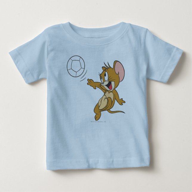 T-shirt Pour Bébé Tom et Jerry Soccer (Football) 1 (Devant)