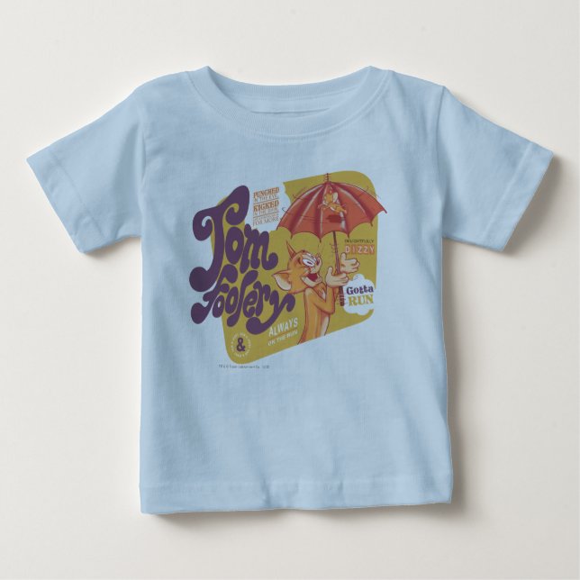 T-shirt Pour Bébé Tom et Jerry Tom Foolery (Devant)