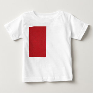 T-shirt Pour Bébé Tomate Rouge Vertical Block Baby Tee - Personnalis