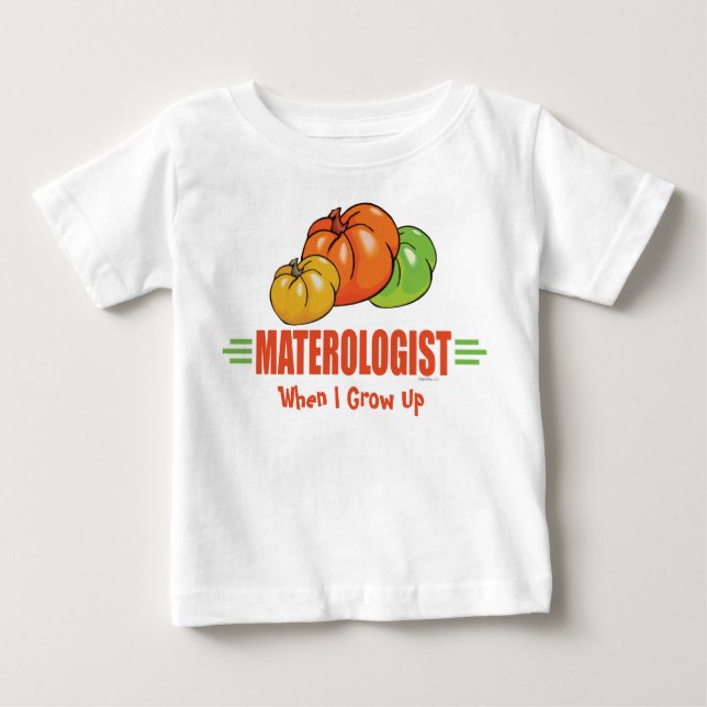 T-shirt Pour Bébé Tomates amusantes (Devant)