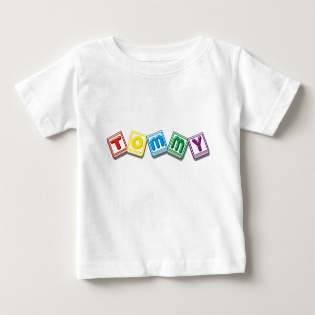 T-shirt Pour Bébé Tommy (Devant)