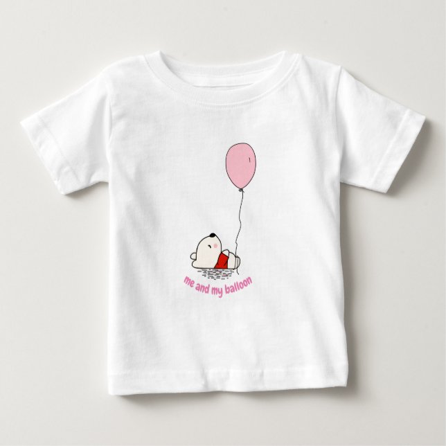 T-shirt Pour Bébé Toodler Ruffle Tee (Devant)