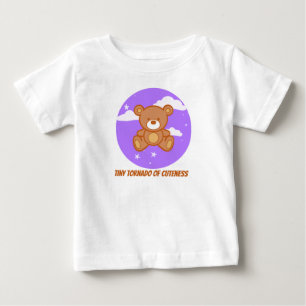 T-shirt Pour Bébé Tornade minuscule