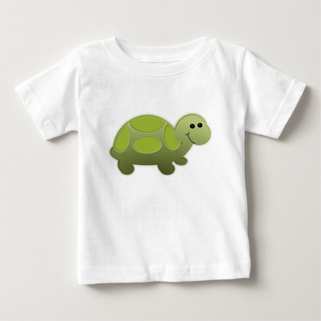 T-shirt Pour Bébé Tortue de Lil (Devant)