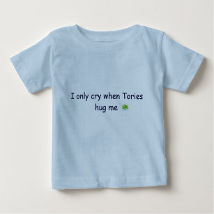 T-shirt Pour Bébé tory_logo, je pleure seulement quand les
