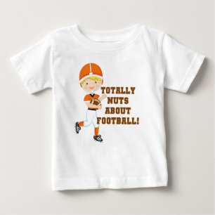 T-shirt Pour Bébé Totalement Nuts au sujet du football