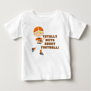 T-shirt Pour Bébé Totalement Nuts au sujet du football