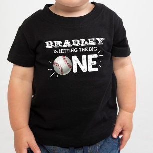 T-shirt Pour Bébé Toucher Le Grand   Baseball 1er anniversaire