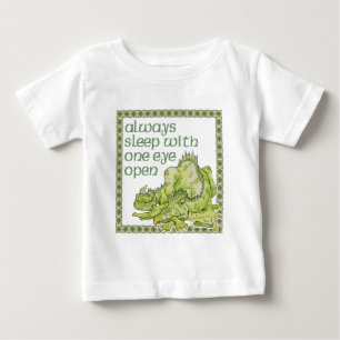 T-shirt Pour Bébé Toujours dormir avec un oeil ouvert