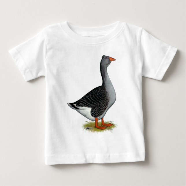 T-shirt Pour Bébé Toulouse Goose (Devant)