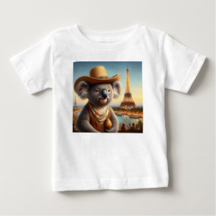 T-shirt Pour Bébé Tour Eiffel de Koala