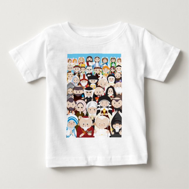 T-shirt Pour Bébé Tous les saints (Devant)