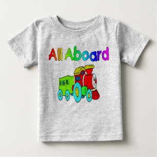T-shirt Pour Bébé Tout à bord