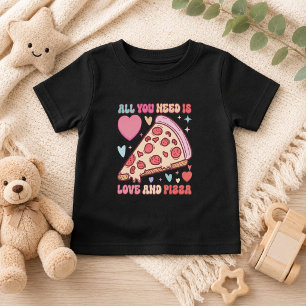 T-shirt Pour Bébé Tout ce dont vous avez besoin est l'amour et la pi