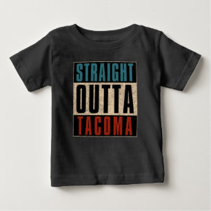 T-shirt Pour Bébé Tout droit de Tacoma Washington WA