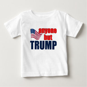 T-shirt Pour Bébé Tout le monde sauf Trump