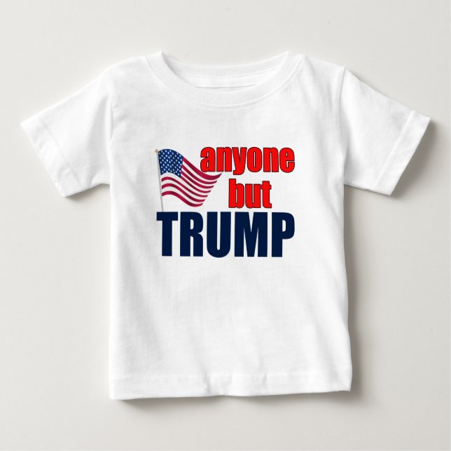 T-shirt Pour Bébé Tout le monde sauf Trump (Devant)