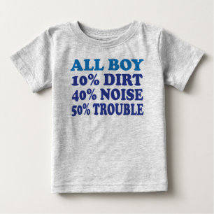 T-shirt Pour Bébé Tout un garçon