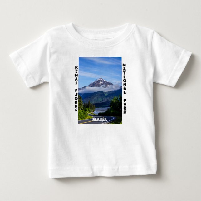 T-shirt Pour Bébé Tracer Alaksa (Devant)