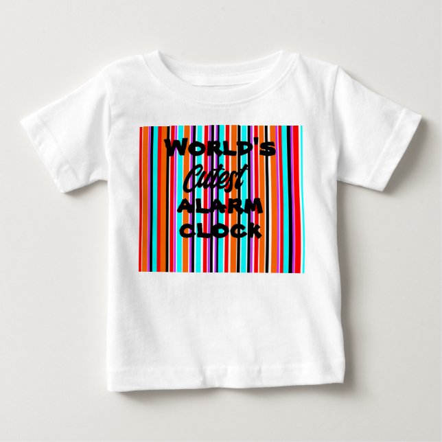 T-shirt Pour Bébé Traces mixtes (Devant)