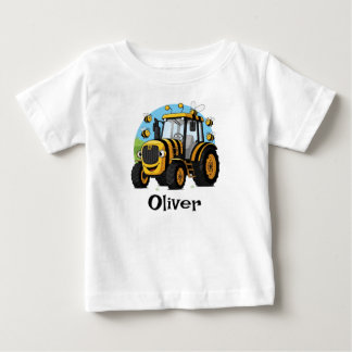T-shirt Pour Bébé Tracteur abeille mignonne