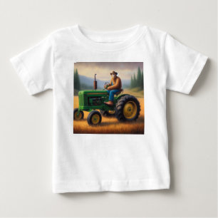T-shirt Pour Bébé Tracteur Bigfoot