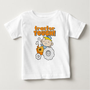 T-shirt Pour Bébé Tracteur dur