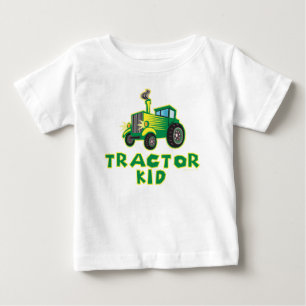 T-shirt Pour Bébé Tracteur Kid