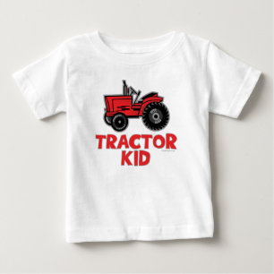 T-shirt Pour Bébé Tracteur Kid