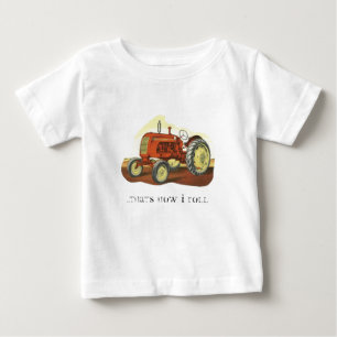 T-shirt Pour Bébé tractor, ....that's how I roll