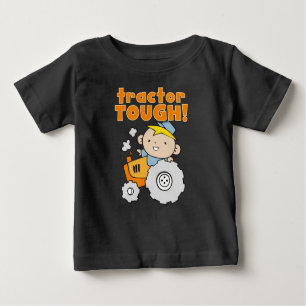 T-shirt Pour Bébé Tractor Tough