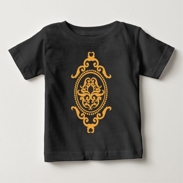 T-shirt Pour Bébé Traditional Tattoo Art Inspired Design (Devant)