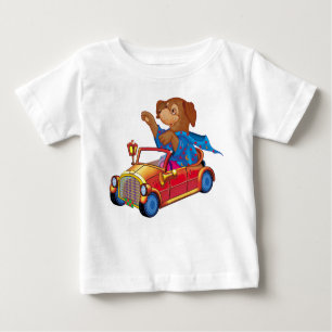 T-shirt Pour Bébé train et voiture