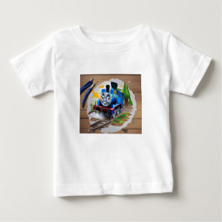 T-shirt Pour Bébé train thomas pour enfants