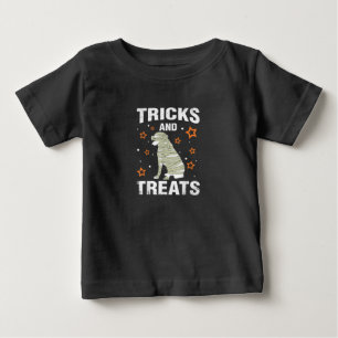 T-shirt Pour Bébé Traitements _ Tricks Rottweiler Halloween Costume