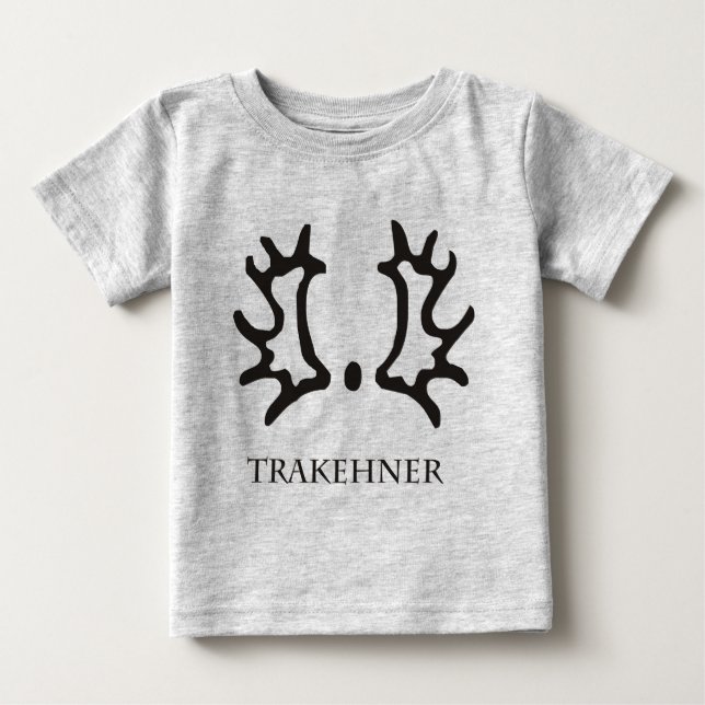 T-shirt Pour Bébé Trakehner (Devant)