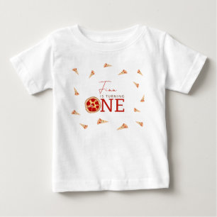 T-shirt Pour Bébé Tranches de plaisir 1er anniversaire
