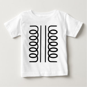 T-shirt Pour Bébé Transformateur électrique - Noir