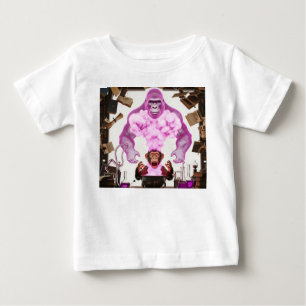 T-shirt Pour Bébé Transformation du laboratoire de magie : le chimpa