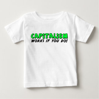 T-shirt Pour Bébé Travaux de capitalisme