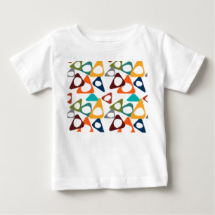 T-shirt Pour Bébé Triangles arrondis