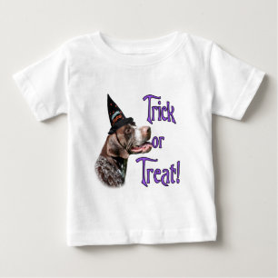 T-shirt Pour Bébé Tricoter pointeur allemand à pois courts