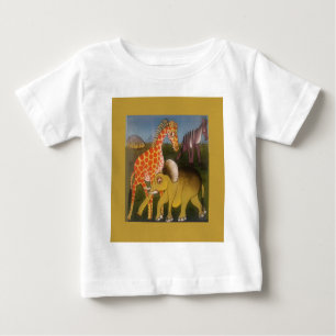 T-shirt Pour Bébé Trio d'art africain