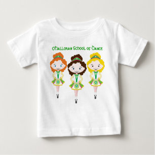 T-shirt Pour Bébé Trio irlandais de groupe d'école de danse de