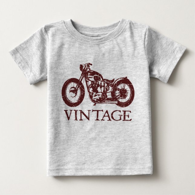T-shirt Pour Bébé Triomphe vintage (Devant)
