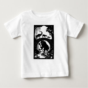 T-shirt pour bébé trois chèvres Billy