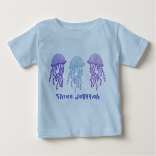 T-shirt Pour Bébé Trois méduses
