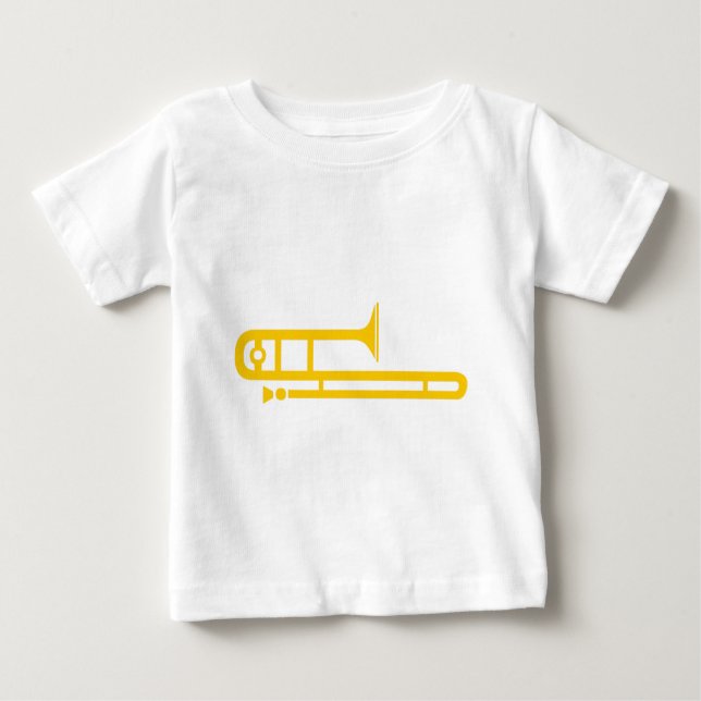 T-shirt Pour Bébé Trombone (Devant)