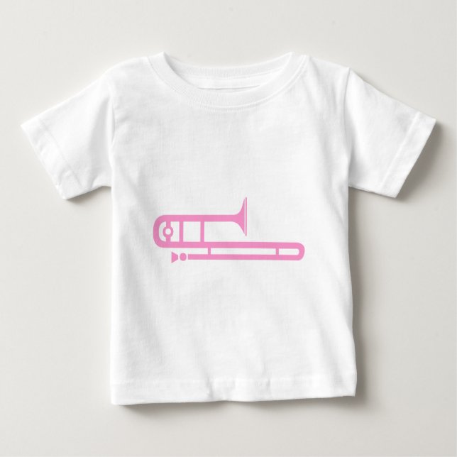 T-shirt Pour Bébé Trombone (Devant)